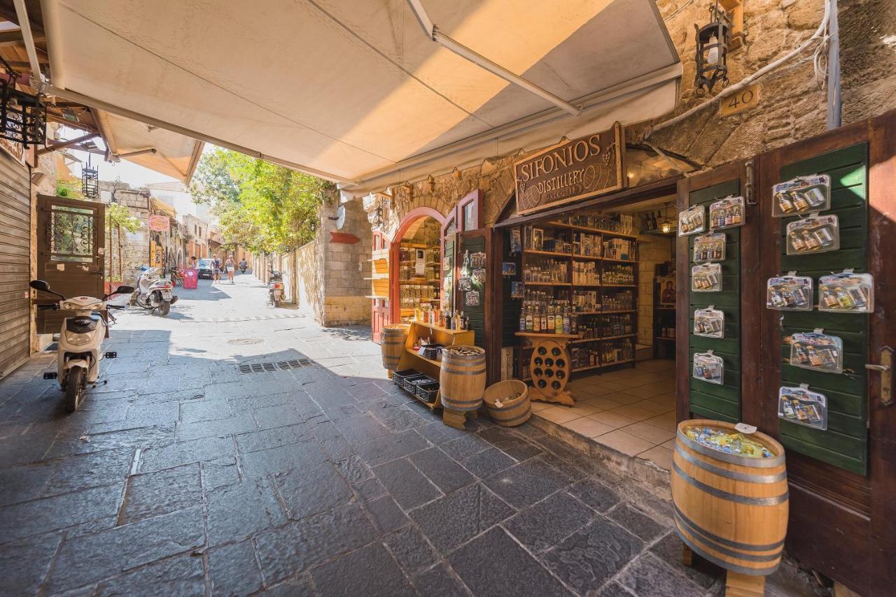 Centrale Apartment Old Town Rhodes City Exteriér fotografie